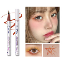 Load image into Gallery viewer, Colorful Eyeliner Pen for Female Beginners Thin Eyeliner Pen Extremely Fine Waterproof, and Long-lasting Eyeliner Liquid Pen
