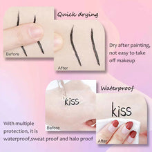 Load image into Gallery viewer, Cat's Eye Charming Triangle Seal Double Head Eyeliner Liquid Pen Waterproof and Sweat Resistant Eye Makeups Cosmetics
