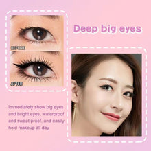 Load image into Gallery viewer, Cat's Eye Charming Triangle Seal Double Head Eyeliner Liquid Pen Waterproof and Sweat Resistant Eye Makeups Cosmetics
