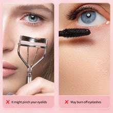 Load image into Gallery viewer, Electric Portable Smiling Shark Eyelashes Curls Small Heated Eyelash Curler Long Lasting Electric Heated Comb Makeup Tool

