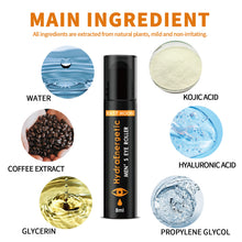 Load image into Gallery viewer, Men Anti-Wrinkle Eye Cream Anti Dark Circles Roller Massager Remove Eye Bags Fades Fine Lines Puffiness Lift Firmness Eye Care
