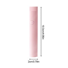 Load image into Gallery viewer, Hand Held Portable Nail Drying Lamp Nail Enhancement Mini Photo Therapy Lamp Household Nail Salon Rechargeable Nail Lamp
