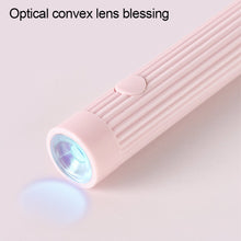 Load image into Gallery viewer, Hand Held Portable Nail Drying Lamp Nail Enhancement Mini Photo Therapy Lamp Household Nail Salon Rechargeable Nail Lamp
