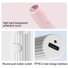 Load image into Gallery viewer, Hand Held Portable Nail Drying Lamp Nail Enhancement Mini Photo Therapy Lamp Household Nail Salon Rechargeable Nail Lamp
