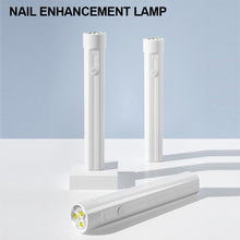 Load image into Gallery viewer, Portable Handheld Nail Art Lamp for Quick Drying and Long-lasting Nail Art. Small and Compact Nail Art One Word Lamp
