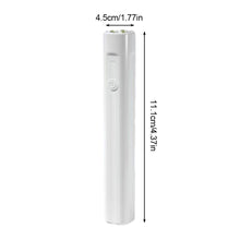 Load image into Gallery viewer, Portable Handheld Nail Art Lamp for Quick Drying and Long-lasting Nail Art. Small and Compact Nail Art One Word Lamp
