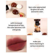 Load image into Gallery viewer, 8colors Matte Lipstick Waterproof Long Lasting Lip Glaze Lip Gloss Matte Lipstick Moisturizing Lip Tint Lip Stick Lip Cosmetics
