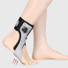 Load image into Gallery viewer, Ankle Joint Brace with Airbag Ankle Joint Fixation Brace Foot Drop Corrector Knob Adjustment Comfortable Foot Drop Orthosis
