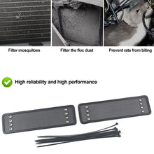 Load image into Gallery viewer, 2Pcs Car Front Grille Net Cover Accessories Accessories Middle Stainless Steel Mesh Front Grille Mesh for BYD Atto 3 Plus 2022

