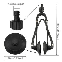 Load image into Gallery viewer, Marine Boat Outboard Motor Water Flusher For Boat Flush Away Sand Salt Motor Flusher Large Round Rectangular Ear Muffs
