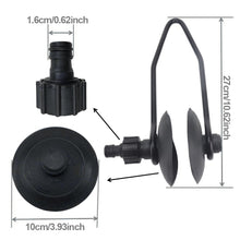 Load image into Gallery viewer, Marine Boat Outboard Motor Water Flusher For Boat Flush Away Sand Salt Motor Flusher Large Round Rectangular Ear Muffs
