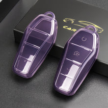 Load image into Gallery viewer, Car 4 Buttons Key Case Soft TPU Remote Control Protect Cover Auto Accessories For BYD Atto 3 Han EV Dolphin
