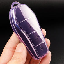 Load image into Gallery viewer, Car 4 Buttons Key Case Soft TPU Remote Control Protect Cover Auto Accessories For BYD Atto 3 Han EV Dolphin
