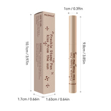 Load image into Gallery viewer, Natural Simulation Freckle Pen Waterproof Quick Drying Spotted Pen Color Rendering Long Lasting Dot Spot Pen Makeup Cosmetics
