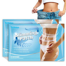 Load image into Gallery viewer, 8pcs/pack Fat-burning Slimming Patches Shaping Slimming Navel Patches Lose Weight Acupoint Patches Health Care
