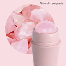 Load image into Gallery viewer, Rose Quartz Face Oil Absorbing Ball Improve Dullness Eliminate Edema Smooth Skin Rejuvenation Portable Face Ball Skin Care
