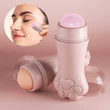 Load image into Gallery viewer, Rose Quartz Face Oil Absorbing Ball Improve Dullness Eliminate Edema Smooth Skin Rejuvenation Portable Face Ball Skin Care
