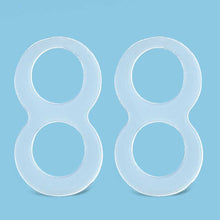 Load image into Gallery viewer, Ingrown Toenail Corrector Ring Elastic Washable Reusable Toenail Correction Silicone Ring Paronychia Restoration Tool
