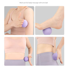 Load image into Gallery viewer, 3-in-1 Massage Ball Detachable TPE Handheld Fascia Ball Acupoint Massage Muscle Relaxation Massage Ball Body Massage Tool
