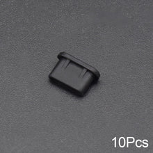 Load image into Gallery viewer, 10PCS Smart Phone Type-C Charging Port Silicone Dust Plug Waterproof Dust Plug For Android Phone Ipad Iphone Headphone
