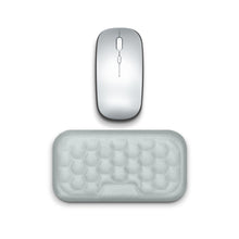 Load image into Gallery viewer, 1PC Slow Rebound Memory Cotton Ergonomic Mouse Pad With Massage Print Office Keyboard Silicone Wrist Rest
