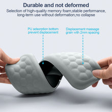 Load image into Gallery viewer, 1PC Slow Rebound Memory Cotton Ergonomic Mouse Pad With Massage Print Office Keyboard Silicone Wrist Rest
