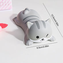 Load image into Gallery viewer, 1PC Creative Cute Decompression Mouse Keyboard Pad Girls Wrist Pad Office Desktop Ergonomic Wrist Rest Soft Resin Toy
