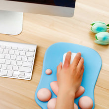 Load image into Gallery viewer, 1PC 3D Cat Paw Mouse Pad Creative Increase Thickened Silicone Wrist Brace Office Gaming Equipment
