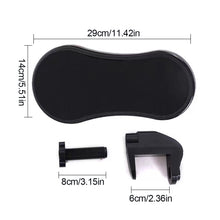 Load image into Gallery viewer, 1PC Desk Extended Computer Hand Bracket Widened Mouse Pad Extension Board Ergonomic Wrist Brace Elbow Stand 180° Rotation
