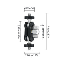 Load image into Gallery viewer, 1PC Universal Adjustment Magic Arm Pea-Clip Stand Fill Light Microphone Photography Equipment Tripod Accessories
