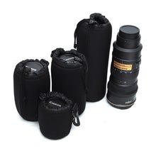 Load image into Gallery viewer, 1PC Multi-Size Camera Lens Bag Plus Waterproof Lens Protection Bag Professional Photography Equipment
