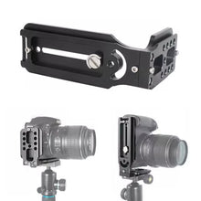 Load image into Gallery viewer, 1PC Camera L Bracket Quick Release Plate Universal Camera Tripod Nikon Canon Sony Fuji Stabilizer
