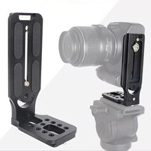 Load image into Gallery viewer, 1PC Camera L Bracket Quick Release Plate Universal Camera Tripod Nikon Canon Sony Fuji Stabilizer
