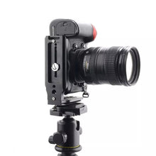 Load image into Gallery viewer, 1PC Camera L Bracket Quick Release Plate Universal Camera Tripod Nikon Canon Sony Fuji Stabilizer
