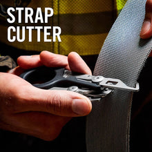 Load image into Gallery viewer, 1PC Multi-Functional Tactical Foldable Medical Scissors Ruler Cutting Hook Window Breaker Wrench Mini Portable First Aid Gadget Outdoor Survival Kit
