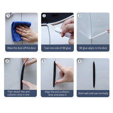 Load image into Gallery viewer, 2Pcs Car Door Rearview Mirror Protector Guard Edge Buffer Trim Molding Protection Strip Auto Scratch Protector Bars

