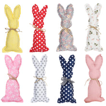 Load image into Gallery viewer, Easter Cloth Rabbit Decoration Ornaments Party Home Fabric Bunny Decoration Supplies Rabbit Gifts
