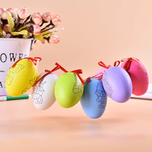 Load image into Gallery viewer, DIY Coloring Easter Egg Kids Watercolor Painting Egg Simulation Egg Toys Simulated Egg Ornaments
