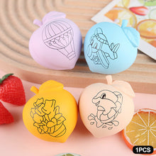 Load image into Gallery viewer, DIY Coloring Easter Egg Kids Watercolor Painting Egg Simulation Egg Toys Simulated Fruit Apple Peach Ornaments
