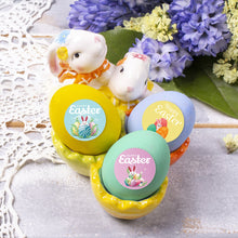 Load image into Gallery viewer, 500pcs/Roll Easter Bunny Egg Cartoon Decoration Roll Sticker Gifts Bag Sealing Adhesive Label Easter Day Holiday Happy Label

