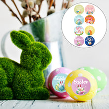 Load image into Gallery viewer, 500pcs/Roll Easter Bunny Egg Cartoon Decoration Roll Sticker Gifts Bag Sealing Adhesive Label Easter Day Holiday Happy Label
