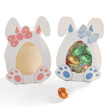 Load image into Gallery viewer, 10Pcs Easter Candy Box Cute Egg Rabbit Ear Paper Boxes Biscuit Packing Bags for Birthday Baby Shower Party Favors Box Decoration
