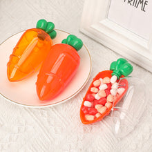 Load image into Gallery viewer, Easter Plastic Carrot Candy Boxes Easter Gift Box Easter Party Decorations Ornmants for Home Kids Birthday Gifts Supplies
