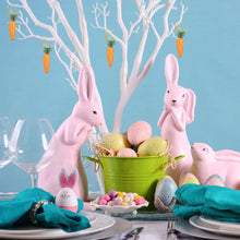 Load image into Gallery viewer, 10pcs Artificial Glittering Foam Carrot Ornament Easter Party Hanging Carrot Deoration Festival Home Ornament Photo Props

