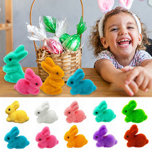 Load image into Gallery viewer, 1pc Easter Artificial Foam Rabbit Ornaments Party Home DIY Decoration Felting Velvet Bunny Simulation Rabbit Ornaments
