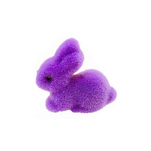 Load image into Gallery viewer, 1pc Easter Artificial Foam Rabbit Ornaments Party Home DIY Decoration Felting Velvet Bunny Simulation Rabbit Ornaments
