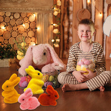 Load image into Gallery viewer, 1pc Easter Artificial Foam Rabbit Ornaments Party Home DIY Decoration Felting Velvet Bunny Simulation Rabbit Ornaments

