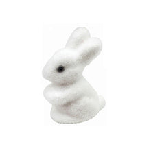 Load image into Gallery viewer, 1pc Easter Artificial Foam Rabbit Ornaments Party Home DIY Decoration Felting Velvet Bunny Simulation Rabbit Ornaments
