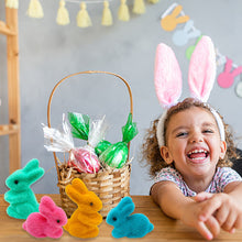 Load image into Gallery viewer, 1pc Easter Artificial Foam Rabbit Ornaments Party Home DIY Decoration Felting Velvet Bunny Simulation Rabbit Ornaments
