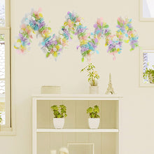 Load image into Gallery viewer, 2M Spring Easter Garlands Banner Stripe Tinsel Easter Eggs Wreaths Easter Decoration for Home Party Hanging Ornaments
